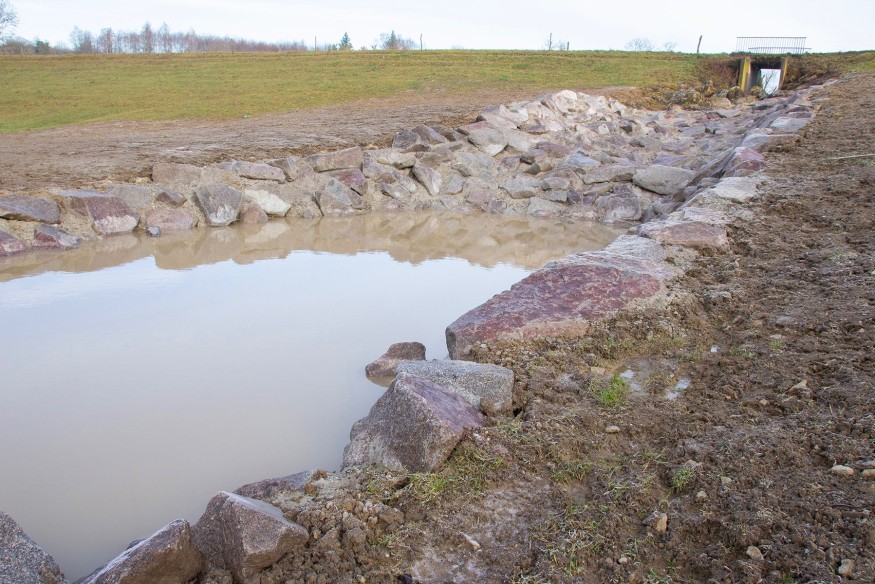 Gros-Réderching : le bassin « Am Thal » restauré après les crues de 2024